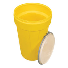 Load image into Gallery viewer, Yellow 55 Gal Poly Drum Metal Bolt Rings | Bung Holes | 1655MBRBG - 1655MBRBG - image 5