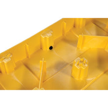 Load image into Gallery viewer, Yellow 4 Drum Modular Spill Containment Platform With Drain | 1635D - 1635D - image 5