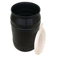 Load image into Gallery viewer, Black 55 Gal Lab Pack Plastic Drum | Plastic Lever-Lock | 1656BLK - 1656BLK - image 6