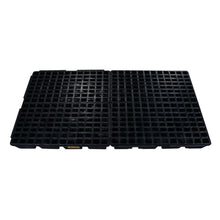 Load image into Gallery viewer, Black 6 Drum Modular Spill Containment Platform With Drain | 1686BD - 1686BD - image 6