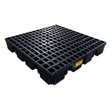 Load image into Gallery viewer, 4 Drum Pallet | with Drain, Black | 1645B - 1645B - image 6