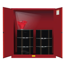 Load image into Gallery viewer, Red 110 Gal Cabinet With Drum Support | 2 Manual-Close Doors | 899101 - 899101 - image 6