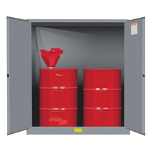 Load image into Gallery viewer, Gray 110 Gal Cabinet With Drum Support | 2 Manual-Close Doors | 899103 - 899103 - image 6