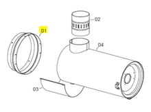 Load image into Gallery viewer, Outlet Cone Replacement Part for Blaze 100 Diesel Heater