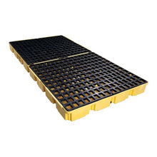 Load image into Gallery viewer, Yellow 8 Drum Modular Spill Platform With Drain | 1688D - 1688D - image 7