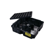 Load image into Gallery viewer, Black 1 Drum Modular Spill Containment Platform Without Drain | 1633B - 1633B - image 7
