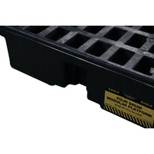 Load image into Gallery viewer, Black 4 Drum Modular Spill Containment Platform Without Drain | 1635B - 1635B - image 7