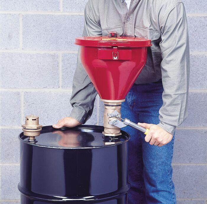 Justrite 08203 FUNNEL, DRUM, W/TIP OVER KIT