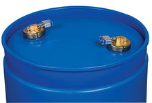 Load image into Gallery viewer, Justrite Drum Lock Set for Plastic Drums, 2 units fit 2-in bung, 2 lock bars. 2 padlocks - #08511