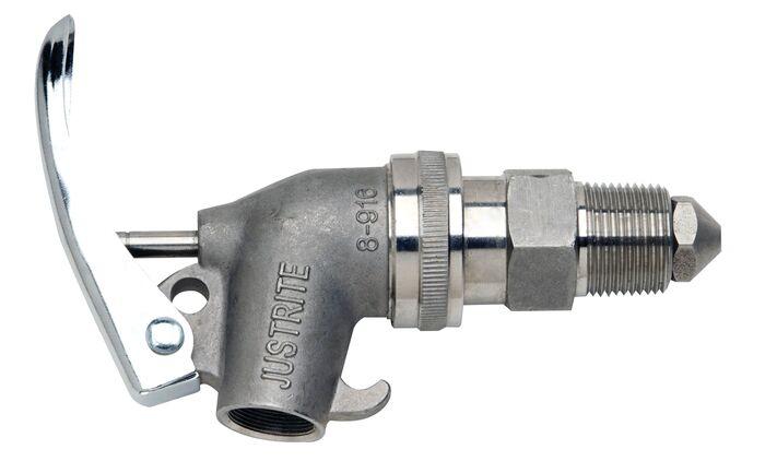 Justrite 08916 FAUCET, DRUM, ADJUST, S/S