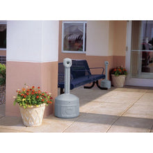 Load image into Gallery viewer, Pewter Gray Plastic Outdoor Ashtray 4 Gallon | 26800 | Justrite - image 8