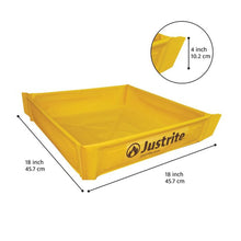 Load image into Gallery viewer, 18” x 18” x 4” Portable Utility Tray | 5 Gallons | 28585 - 28585 - image 8