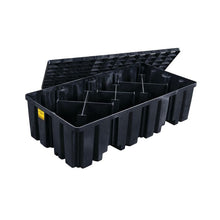 Load image into Gallery viewer, 2 Drum Spill Pallet | Black Plastic, Without Drain | 1620BND - 1620BND - image 8