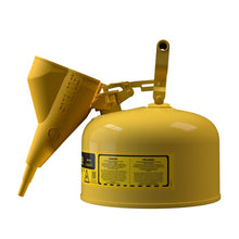Load image into Gallery viewer, Type 1 | Diesel Safety Can w/ Funnel | 2.5 Gal, Yellow | 7125210 - 7125210 - image 8