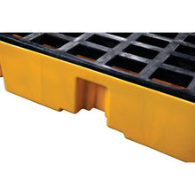 Load image into Gallery viewer, Yellow 6 Drum Modular Spill Containment Platform With Drain | 1686D - 1686D - image 8