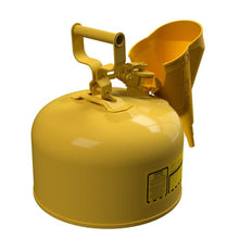 Load image into Gallery viewer, Type 1 | Diesel Safety Can w/ Funnel | 2.5 Gal, Yellow | 7125210 - 7125210 - image 9
