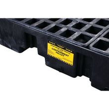 Load image into Gallery viewer, 4 Drum Pallet | with Drain, Black | 1645B - 1645B - image 9
