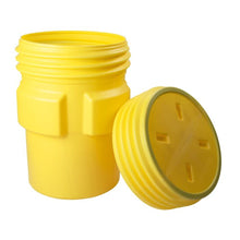Load image into Gallery viewer, Yellow 95 Gal Overpack Plastic Drum | Screw-On Lid | 1690 - 1690 - image 9