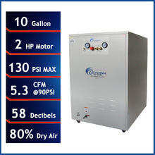 Load image into Gallery viewer, California Air Tools 10020DSPC  Ultra Quiet &amp; Oil Free Air Compressor