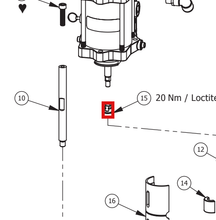 Load image into Gallery viewer, Binks 101-9419 AX85 QD ADAPTER -- Ref 15, Century Pump Manual 77-2940 EN [ English ]