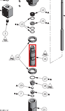 Load image into Gallery viewer, Binks 101-9454 LOWER TUBE -- Ref 16, Catalyst Pump Manual 77-2943 [ English ]