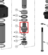 Load image into Gallery viewer, Binks 101-9463 U-CUP PISTON -- Ref 13, FRX20 Fluid Section Manual 77-2939 [ English ]