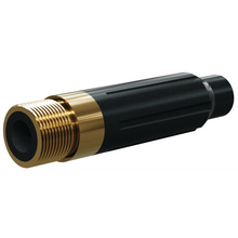 Load image into Gallery viewer, Kennametal SN159-6P Conventional Long Venturi BP200 SiAlON Blast Nozzle, 3/8" Bore, 1-1/4" Brass Thread