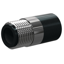 Load image into Gallery viewer, Kennametal T121-8P Short Venturi Tungsten Carbide Blast Nozzle, 1/2" Bore, 1-1/4" Brass Thread