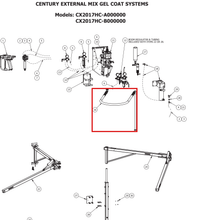 Load image into Gallery viewer, Binks 103-1068 55 GAL. SIPHON KIT ASSEMBLY -- Ref 16, Century Ext Mix Gel Coat Manual 77-2941 [ English ]