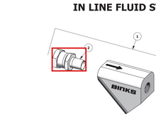 Load image into Gallery viewer, Binks 103-1238 SWIVEL ADAPTER (INCLUDED WITH 83-2920) -- Ref 2, In Line Fluid Strainer Manual 77-2394 EN [ English ]