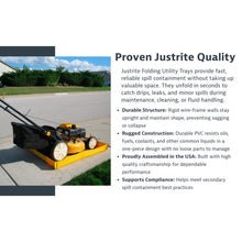Load image into Gallery viewer, 25.5” x 25.5” x 4” Portable Utility Tray | 9 Gallons | 28586 - 28586 - image 10