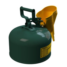 Load image into Gallery viewer, Type 1 | Green Safety Can w/ Funnel | 2.5 Gal | 7125410 - 7125410 - image 10