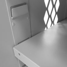 Load image into Gallery viewer, Durham Mobile, Secure, Tool Charging Cabinet, 16 Gauge, 12 Shelves, 2 Drawers, 2 Power Strips, 48 x 24 x 78 - image 10