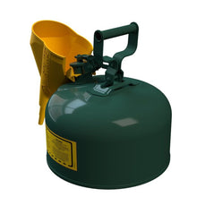 Load image into Gallery viewer, Type 1 | Green Safety Can w/ Funnel | 2 Gal | 7120410 - 7120410 - image 10