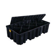 Load image into Gallery viewer, 2 Drum Spill Pallet | Black Plastic, With Drain | 1620B - 1620B - image 10