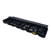Load image into Gallery viewer, Black 4 Drum Modular Spill Containment Platform With Drain IL | 1647BD - 1647BD - image 10