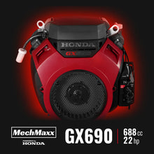 Load image into Gallery viewer, MechMaxx HONDA GX690 22HP 688cc Twin Cylinder Gasoline Engine Powered 7" Hydraulic Feeding Commerical Wood Chipper, DCH7