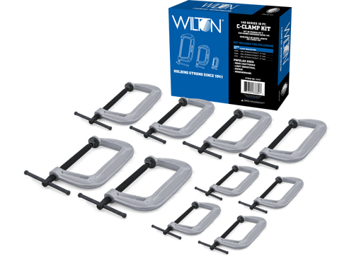 Wilton — 10-pc 140 Series C-Clamp Kit