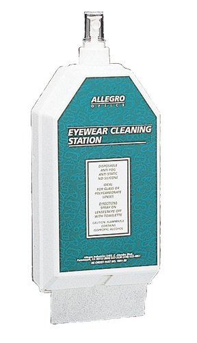 Allegro 0351 Eyewear Cleaning Station, Disposable, 1 Station