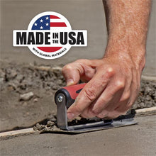 Load image into Gallery viewer, Marshalltown 121SSD 6 X 3 SS Edger-Curved Ends1/2R, 5/8L-DuraSoft Handle (6/Pack)