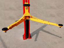 Load image into Gallery viewer, Katool KT-M120 12000 lbs. Clear Floor Two Post Lift