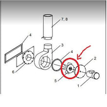 Load image into Gallery viewer, Clemco 12335 Paddle Wheel 900CFM