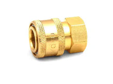 Load image into Gallery viewer, Veloci Brass Coupler 1/4&quot; FPT
