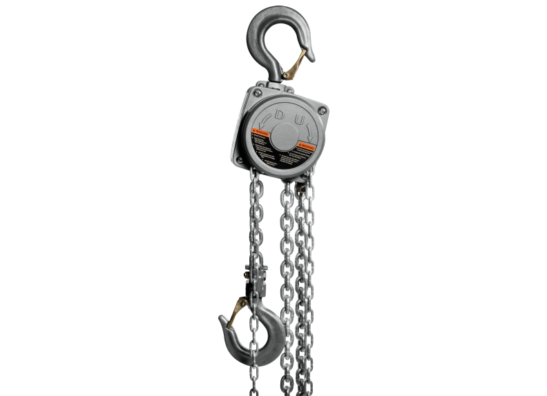 JET AL100 Series 1-Ton Aluminum Hand Chain Hoist with 100ft of Lift | AL100-100-100
