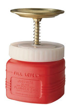 Load image into Gallery viewer, Justrite 14018 CAN, PLUNGER, POLY, 1 QT, RED