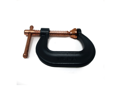 Wilton — Spark-Duty Drop Forged C-Clamp, 0 -8-1/4” Opening, 4-15/16” Throat Depth