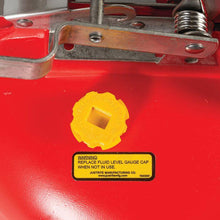 Load image into Gallery viewer, Justrite 2 Gallon, Polyethylene Safety Can for Liquid Disposal, Built-In Fill Gauge, Red - 14265