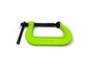 Wilton — 400 Series Hi-Vis Safety C-Clamp, 0 - 8-1/4” Opening, 5” Throat