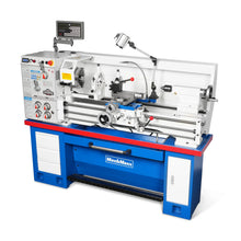 Load image into Gallery viewer, MechMaxx 14" x 40" Industrial Metal Lathe Machine with Variable Speed DRO Gunsmith Gearhead Precision Turning Drilling Belt Drive 1440GV