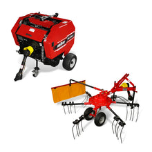 Load image into Gallery viewer, MechMaxx Hay Baler &amp; Hay Rake Tedder Bundle, HB3120, HT100